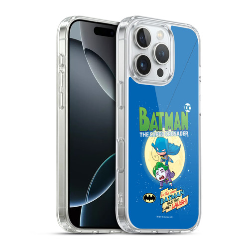 Super Friends DC Comics Toddlers Comic Covers Batman Soft Gel Case for Apple iPhone 16 Pro & MagSafe