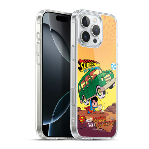 Super Friends DC Comics Toddlers Comic Covers Superman 1 Soft Gel Case for Apple iPhone 16 Pro Max & MagSafe