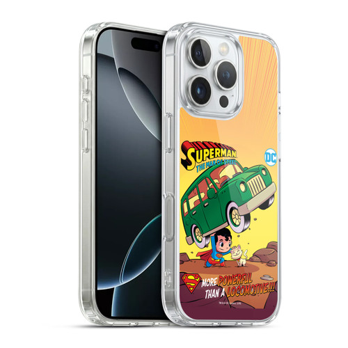 Super Friends DC Comics Toddlers Comic Covers Superman 1 Soft Gel Case for Apple iPhone 16 Pro & MagSafe