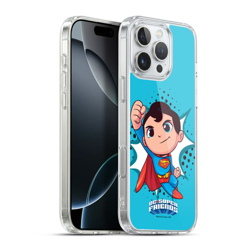 Super Friends DC Comics Toddlers 1 Superman Soft Gel Case for Apple iPhone 16 Pro Max & MagSafe