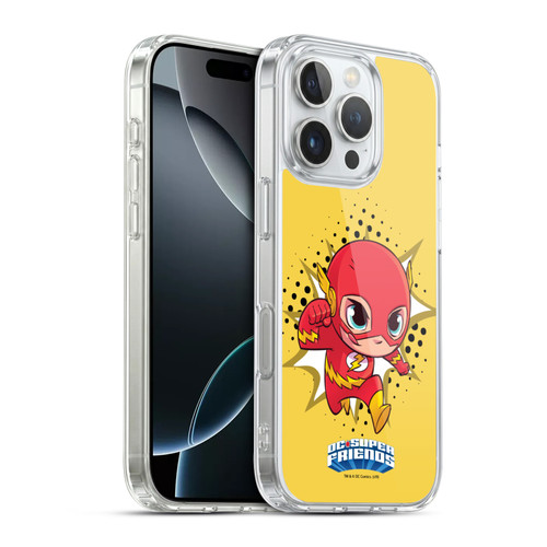 Super Friends DC Comics Toddlers 1 The Flash Soft Gel Case for Apple iPhone 16 Pro & MagSafe