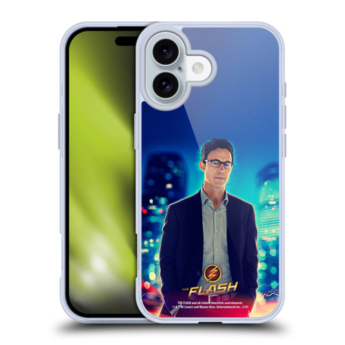 The Flash TV Series Character Art Harrison Wells Soft Gel Case for Apple iPhone 16 & MagSafe