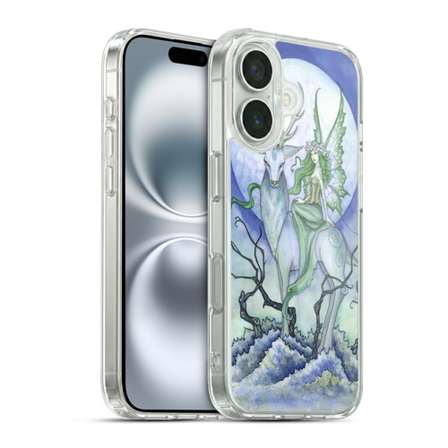 Amy Brown Elemental Series Midnight Fairy Soft Gel Case for Apple iPhone 16 & MagSafe