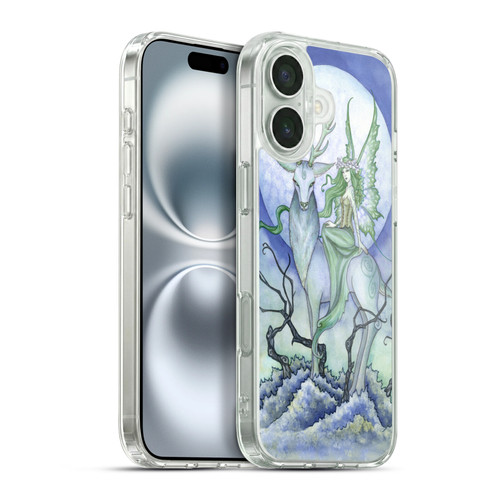 Amy Brown Elemental Series Midnight Fairy Soft Gel Case for Apple iPhone 16 Plus & MagSafe