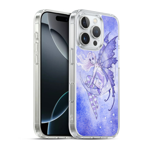 Amy Brown Elemental Series Moon Fairy Soft Gel Case for Apple iPhone 16 Pro & MagSafe