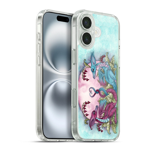 Amy Brown Folklore Love Dragons Soft Gel Case for Apple iPhone 16 Plus & MagSafe