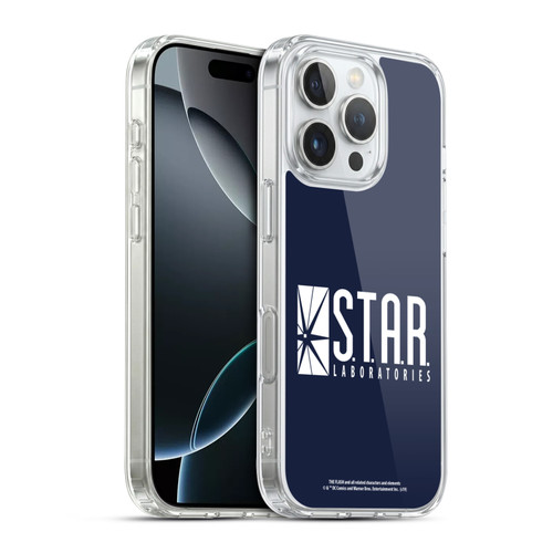 The Flash TV Series Logos Star Labs Soft Gel Case for Apple iPhone 16 Pro & MagSafe