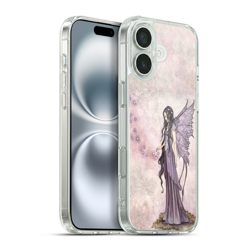 Amy Brown Mystical Art I Will Return As Stars Fairy Soft Gel Case for Apple iPhone 16 Plus & MagSafe