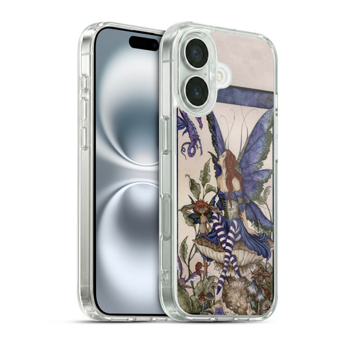 Amy Brown Pixies Bottom Of The Garden Soft Gel Case for Apple iPhone 16 & MagSafe