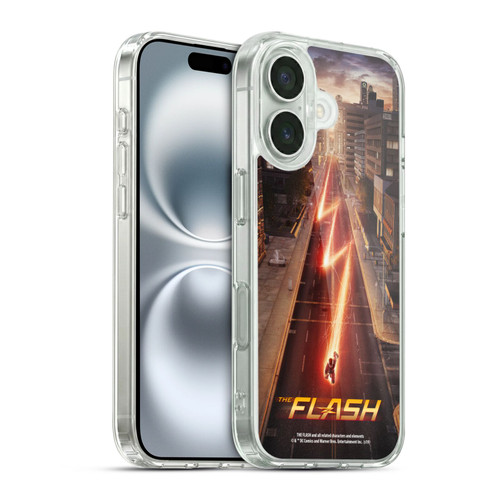 The Flash TV Series Poster Barry Soft Gel Case for Apple iPhone 16