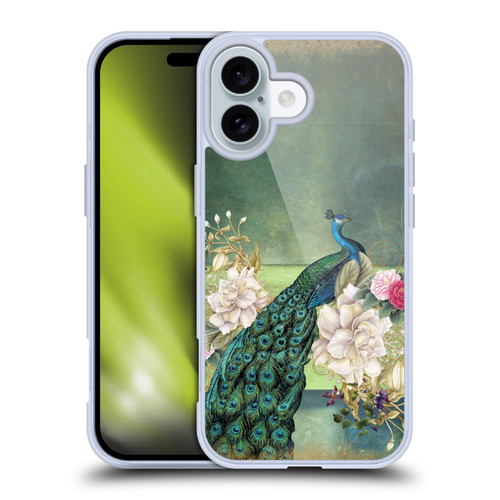 Jena DellaGrottaglia Animals Peacock Soft Gel Case for Apple iPhone 16