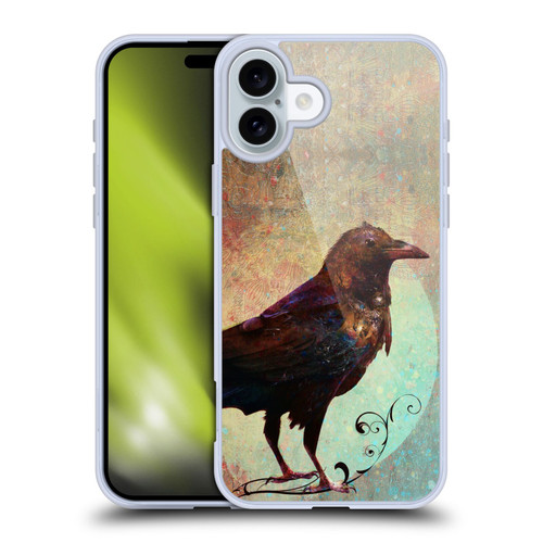 Jena DellaGrottaglia Animals Crow Soft Gel Case for Apple iPhone 16 Plus