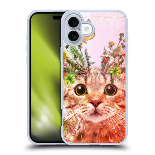 Jena DellaGrottaglia Animals Kitty Soft Gel Case for Apple iPhone 16 Plus