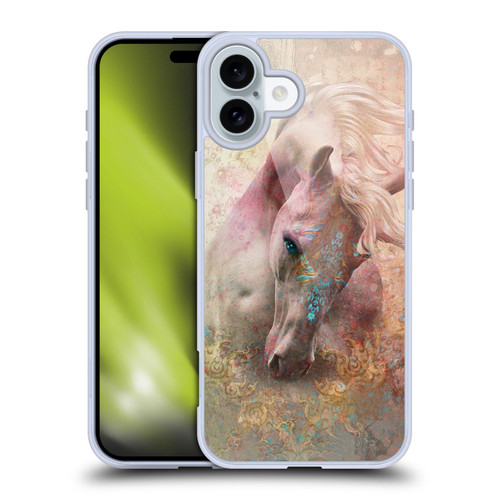 Jena DellaGrottaglia Animals Horse Soft Gel Case for Apple iPhone 16 Plus & MagSafe