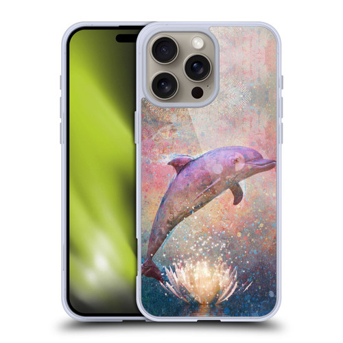 Jena DellaGrottaglia Animals Dolphin Soft Gel Case for Apple iPhone 16 Pro Max