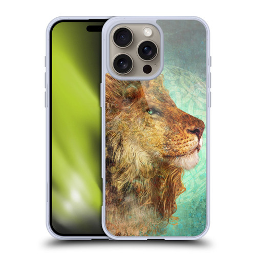 Jena DellaGrottaglia Animals Lion Soft Gel Case for Apple iPhone 16 Pro Max & MagSafe