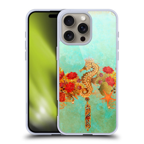 Jena DellaGrottaglia Animals Seahorse Soft Gel Case for Apple iPhone 16 Pro Max & MagSafe
