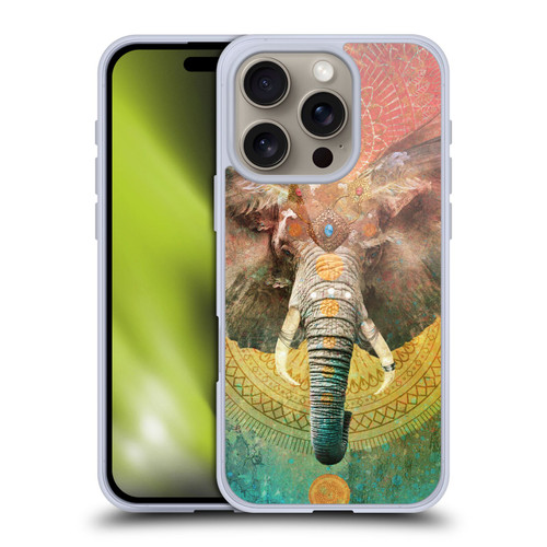 Jena DellaGrottaglia Animals Elephant Soft Gel Case for Apple iPhone 16 Pro