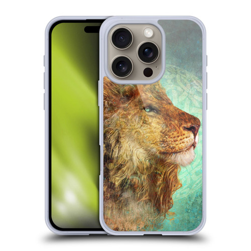 Jena DellaGrottaglia Animals Lion Soft Gel Case for Apple iPhone 16 Pro & MagSafe