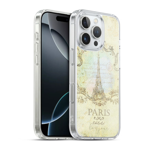 Jena DellaGrottaglia Assorted Paris My Embrace Soft Gel Case for Apple iPhone 16 Pro & MagSafe