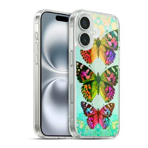 Jena DellaGrottaglia Insects Butterflies 2 Soft Gel Case for Apple iPhone 16 & MagSafe