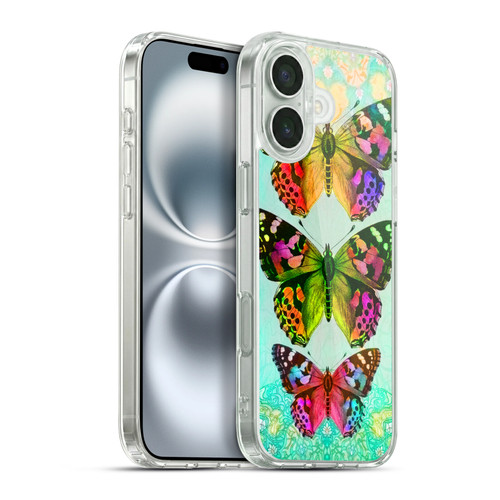 Jena DellaGrottaglia Insects Butterflies 2 Soft Gel Case for Apple iPhone 16 Plus & MagSafe
