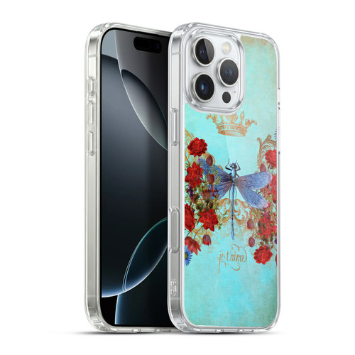 Jena DellaGrottaglia Insects Dragonfly Garden Soft Gel Case for Apple iPhone 16 Pro Max & MagSafe