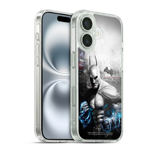 Batman Arkham City Key Art Armored Edition Soft Gel Case for Apple iPhone 16 & MagSafe