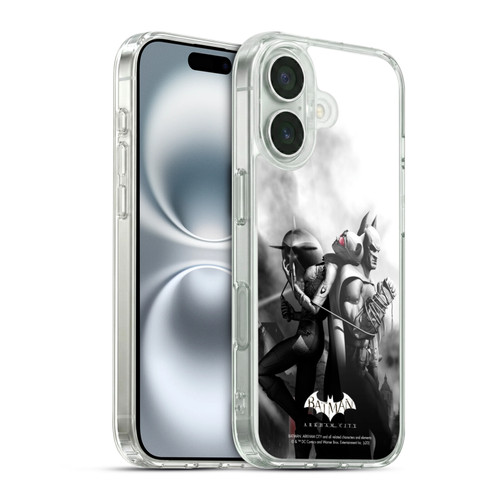 Batman Arkham City Key Art Catwoman Soft Gel Case for Apple iPhone 16 & MagSafe
