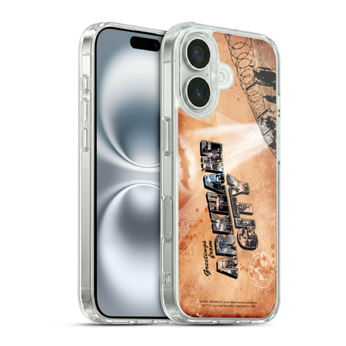 Batman Arkham City Graphics Postcard Soft Gel Case for Apple iPhone 16