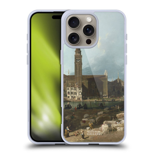 The National Gallery Nature The Stonemason's Yard Soft Gel Case for Apple iPhone 16 Pro Max & MagSafe