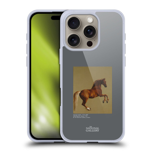 The National Gallery Nature Whistlejacket Soft Gel Case for Apple iPhone 16 Pro & MagSafe