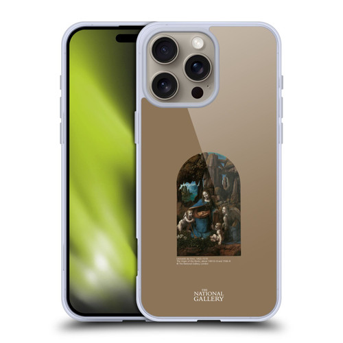 The National Gallery Religious & Mythological The Virgin Of The Rocks Soft Gel Case for Apple iPhone 16 Pro Max & MagSafe