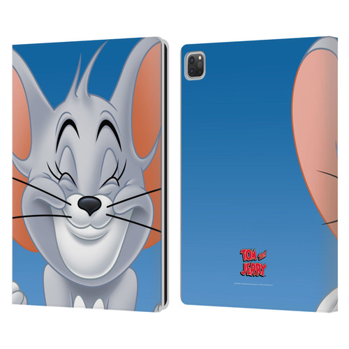 Tom and Jerry Full Face Nibbles Leather Book Wallet Case Cover For Apple iPad Pro 13 M4 2024