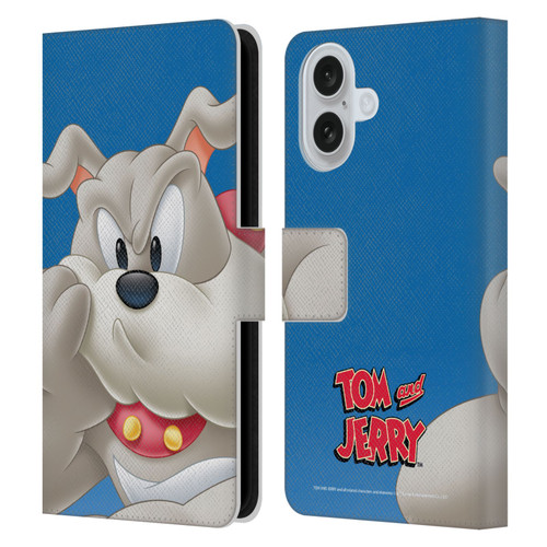 Tom and Jerry Full Face Spike Leather Book Wallet Case Cover For Apple iPhone 16