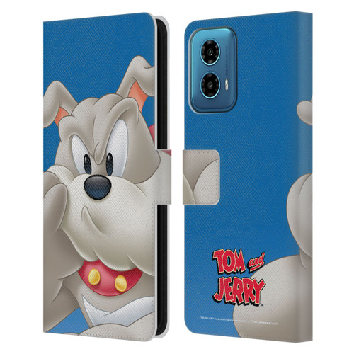 Tom and Jerry Full Face Spike Leather Book Wallet Case Cover For Motorola Moto G34 5G