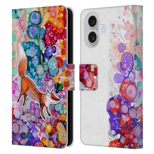 Sylvie Demers Nature Soaring Leather Book Wallet Case Cover For Apple iPhone 16