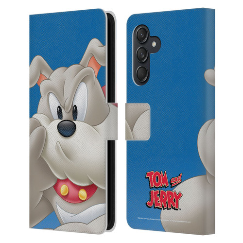 Tom and Jerry Full Face Spike Leather Book Wallet Case Cover For Samsung Galaxy M55 5G