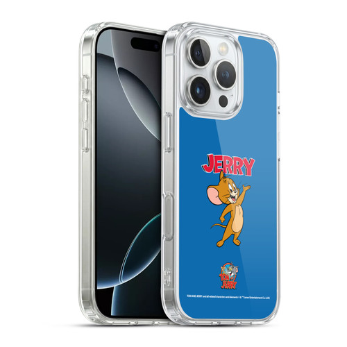 Tom and Jerry Characters Jerry Soft Gel Case for Apple iPhone 16 Pro & MagSafe