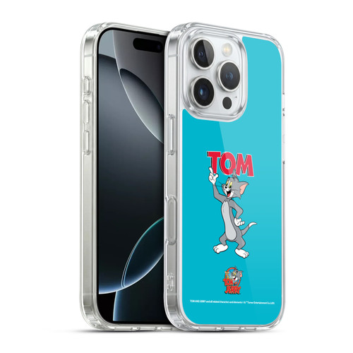 Tom and Jerry Characters Tom Soft Gel Case for Apple iPhone 16 Pro & MagSafe