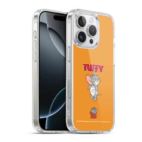 Tom and Jerry Characters Nibbles Soft Gel Case for Apple iPhone 16 Pro & MagSafe