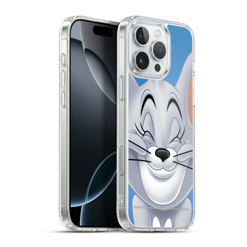 Tom and Jerry Full Face Nibbles Soft Gel Case for Apple iPhone 16 Pro Max & MagSafe