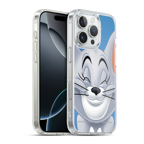 Tom and Jerry Full Face Nibbles Soft Gel Case for Apple iPhone 16 Pro & MagSafe