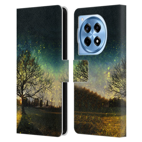 Patrik Lovrin Dreams Vs Reality Magical Fireflies Dreamy Leather Book Wallet Case Cover For OnePlus 12R