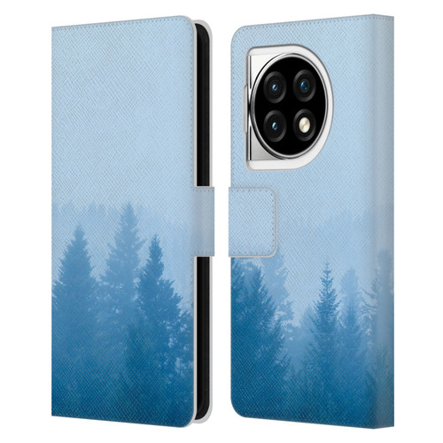 Patrik Lovrin Magical Foggy Landscape Fog Over Forest Leather Book Wallet Case Cover For OPPO OnePlus Ace 3 5G