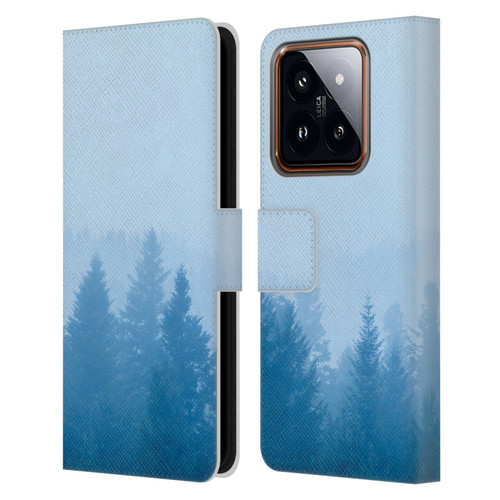 Patrik Lovrin Magical Foggy Landscape Fog Over Forest Leather Book Wallet Case Cover For Xiaomi 14