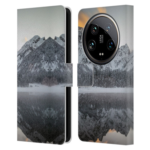 Patrik Lovrin Magical Lakes Sunset Clouds Over Mountains Leather Book Wallet Case Cover For Xiaomi 14 Ultra