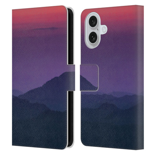 Patrik Lovrin Magical Sunsets Layers Leather Book Wallet Case Cover For Apple iPhone 16