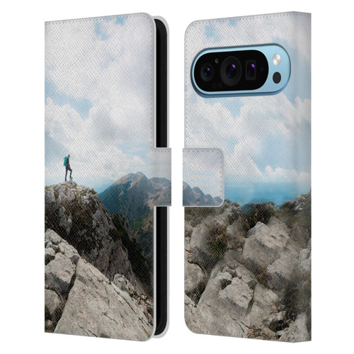 Patrik Lovrin Wanderlust Looking Over New Adventures Leather Book Wallet Case Cover For Google Pixel 9 / Pixel 9 Pro