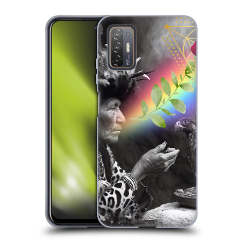 Shambhala Light Visionary Art Celestial Graphics Rosey Visions Soft Gel Case for HTC Desire 21 Pro 5G